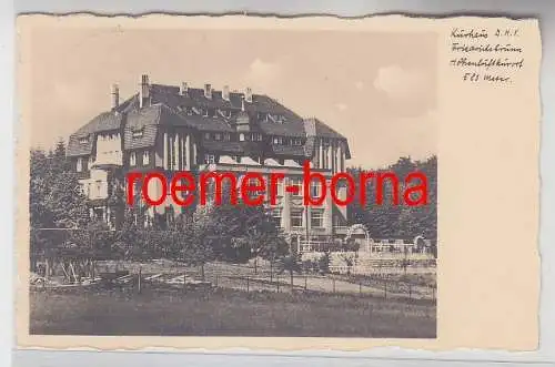 77718 Ak Höhenluftkurort Friedrichsbrunn im Ostharz Kurhaus D.H.V. 1933