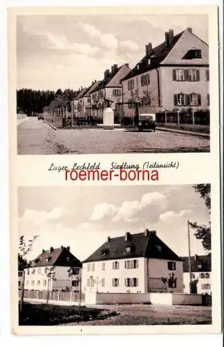 78063 Mehrbild Ak Lager Lechfeld Siedlung (Teilansicht) um 1935