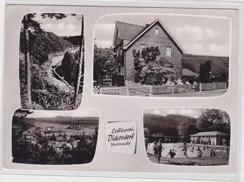 69843 Mehrbild AK Luftkurort Dickendorf Westerwald - diverse Ortsansichten 1970