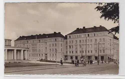 92582 Ak Plauen im Vogtland Bahnhofstrasse 1957