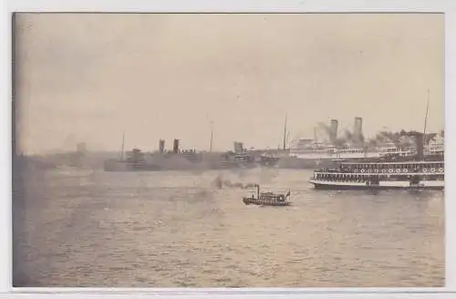 74530 Foto Ak Hafen in Port Jackson Circular Quay Sydney 2.8.1914