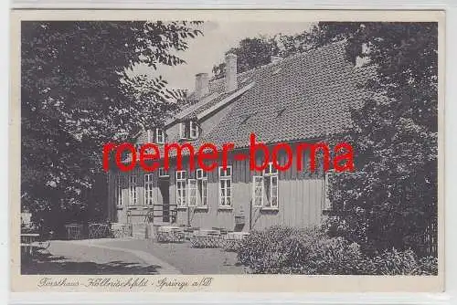 77939 Ak Springe am Deister Forsthaus Köllnischfeld 1932