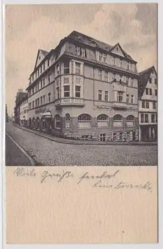 96844 Feldpost Ak Pößneck Konditorei & Kaffeehaus Karl Neubert 1917