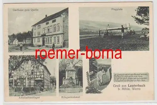75571 Mehrbild Ak Gruß aus Lauterbach bei Mihla Werra 1938