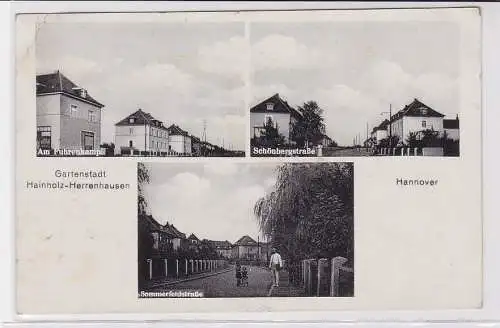 90137 Mehrbild Ak Hannover Gartenstadt Hainholz Herrenhausen 1942