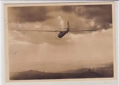 90004 AK Segelflug auf der Wasserkuppe (Rhön) - Der Sonne entgegen! 1935