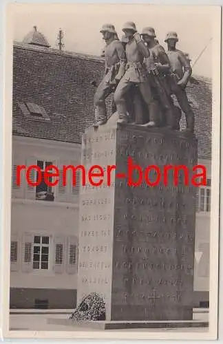 75883 Ak Kaiserslautern Kriegerdenkmal um 1940