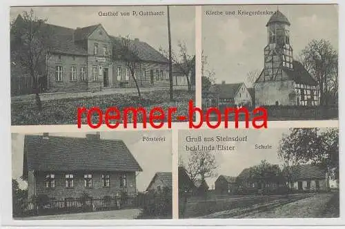 74474 Mehrbild Ak Gruß aus Steinsdorf bei Linda Elster um 1910