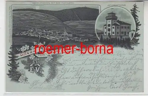 74533 Mehrbild Ak Gruss vom Fichtelberg im Sächs. Erzgebirge 1899