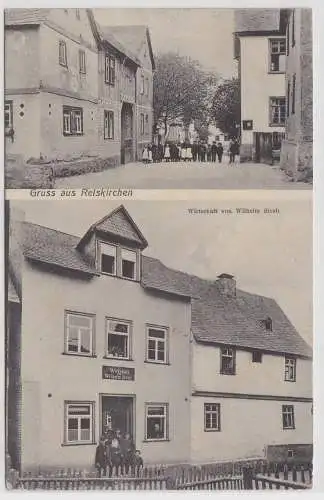 73327 Mehrbild Ak Gruß aus Reiskirchen Wirtschaft von Wilhelm Stroh 1918