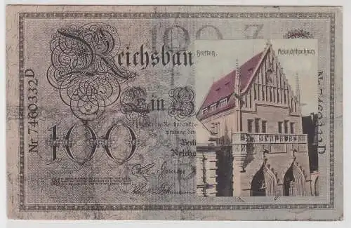 83538 Banknoten Ak Bretten Melanchthonhaus Rotes Kreuz Kriegsjahr 1914