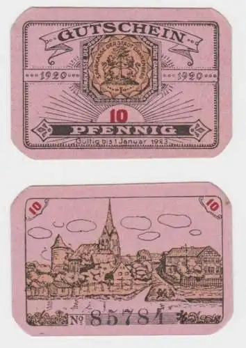 10 Pfennig Banknote Notgeld Sparkasse der Stadt Dannenberg 1920 (156291)