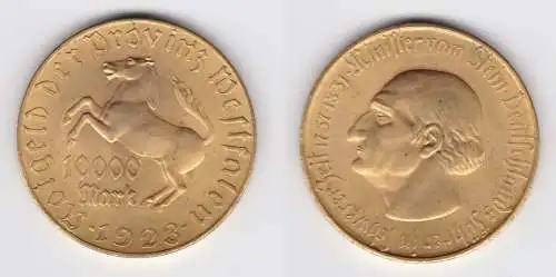 10000 Mark Notgeld der Provinz Westfalen 1923 Jäger N 20b (156397)