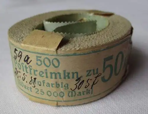 DR Briefmarken Bergarbeiter und Schnitter Rolle 500 Stück Mi 245 R (107454)