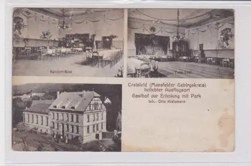 907271 Mehrbild Ak Creisfeld - Gasthof zur Erholung mit Park Inh. Otto Kretzmann