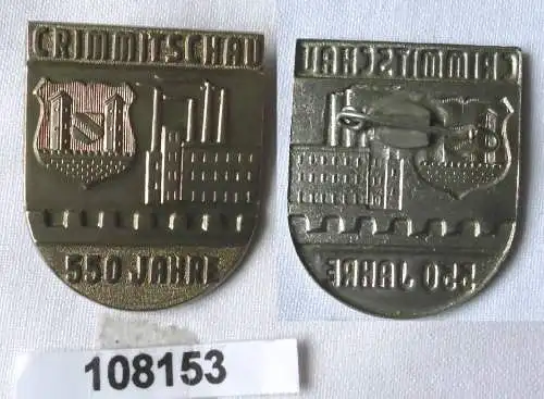 DDR Abzeichen 550 Jahre Crimmitschau 1964 (108153)