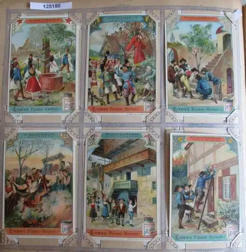 A125180 Liebigbilder Serie Nr. 540 Pfingstgebräuche 1902