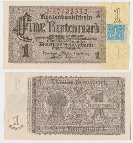 1 Mark Banknote DDR Deutsche Notenbank 1948 Kuponausgabe Ro.Nr.330 b (132304)
