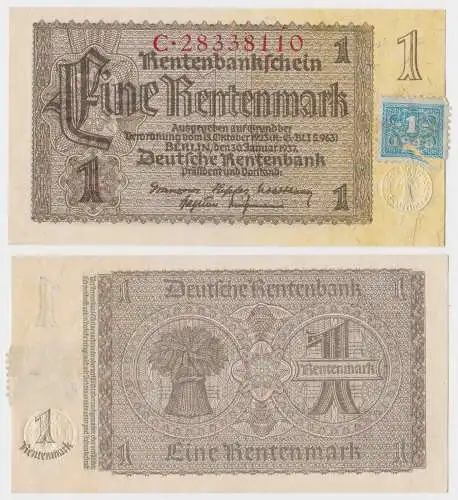 1 Mark Banknote DDR Deutsche Notenbank 1948 Kuponausgabe Ro.Nr.330 b (132124)