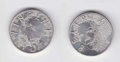 5 Euro Silber Münzen Niederlande 2003 Königin Beatrix (131867)