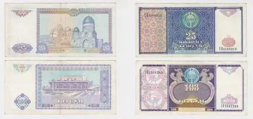 100 Cum Banknote Usbekistan 1994 (138711)