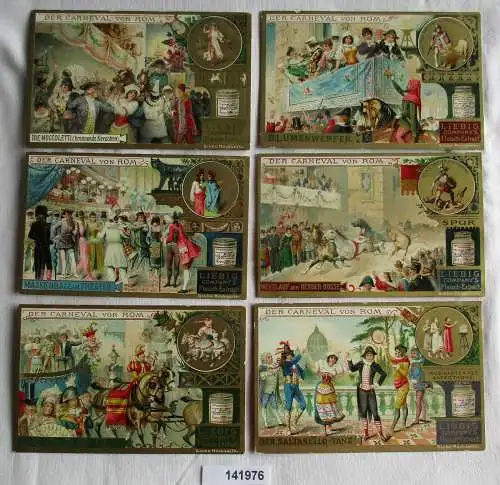 Liebigbilder Serie 365 Der Carneval von Rom Jahrgang 1897 (6/141976)