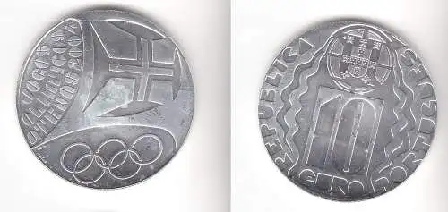 10 Euro Silber Münze Portugal 2004 Olympiade Athen (113389)