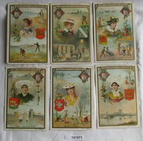 6/141971 Liebigbilder Serie Nr. 325 Französische Provinzen II Jahrgang 1896