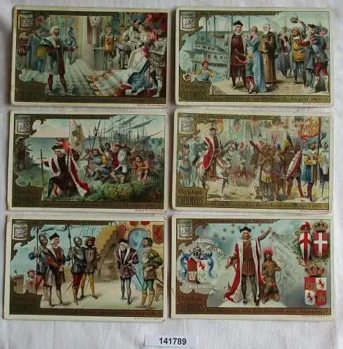 Liebigbilder Serie Nr. 209 Christoph Columbus II Jahrgang 1892 (6/141789)