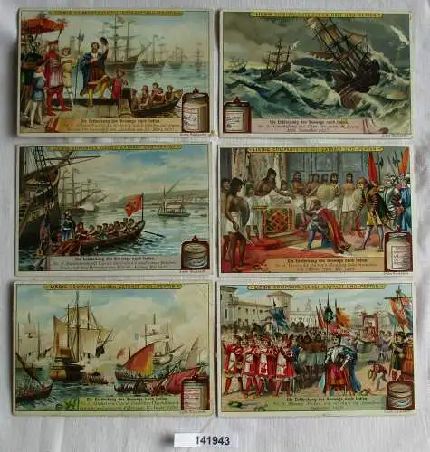 Liebigbilder Serie 358 Die Entdeckung des Seeweges nach Indien 1897 (6/141943)