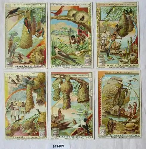 6/141409 Liebigbilder Serie Nr. 598 Kunstvolle Nestbauten 1904