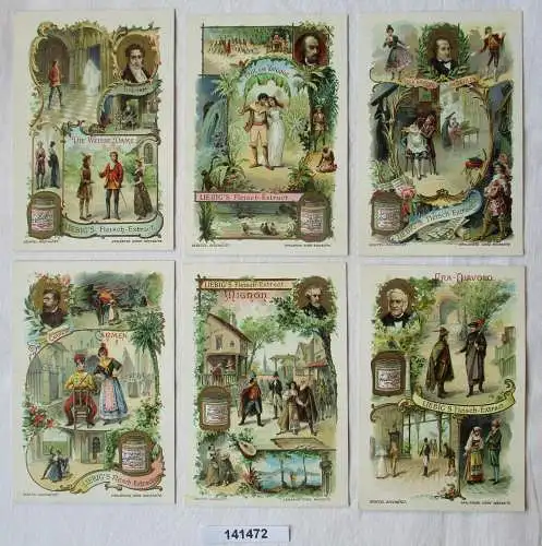 Liebigbilder Serie Nr. 602 Opernszenen VI Jahrgang 1904 (6/141472)