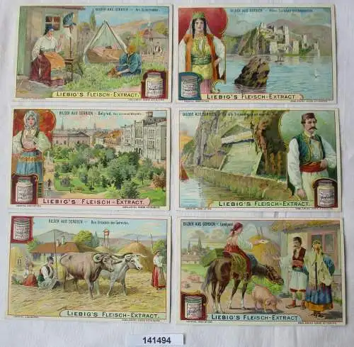 Liebigbilder Serie Nr. 585 Bilder aus Serbien 1904 (6/141494)