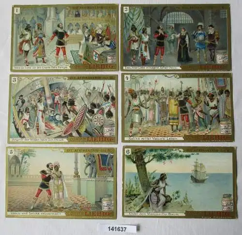 7/141637 Liebigbilder Serie Nr. 317 Die Afrikanerin (Oper) Jahrgang 1896