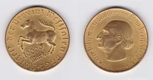 10000 Mark Notgeld der Provinz Westfalen 1923 Jäger N 20a  (151011)