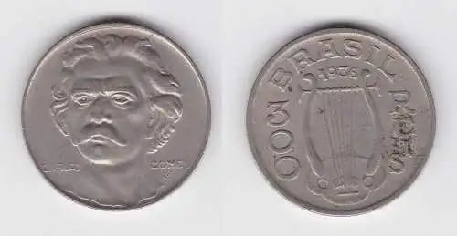 300 Reis Kupfer Nickel Münze Brasilien 1936 Carlos Gomes (135707)