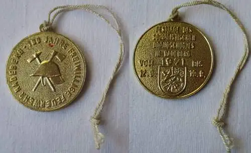 DDR Medaille Festtage des sozialistischen Brandschutzes Radeberg 1971 (127006)