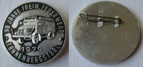 DDR Abzeichen 90 Jahre Freiwillige Feuerwehr Tannenbergsthal 1979 (123150)