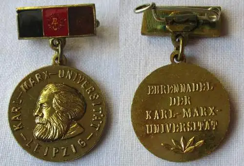 DDR Abzeichen Ehrennadel der Karl-Marx-Universität Leipzig in Gold (124666)