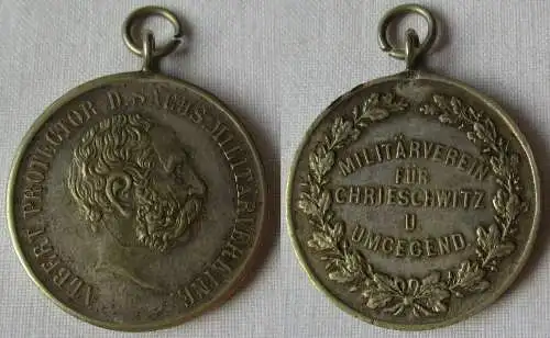 Seltene Medaille Militärverein Chrieschwitz Krieschwitz & Umg. (148079)