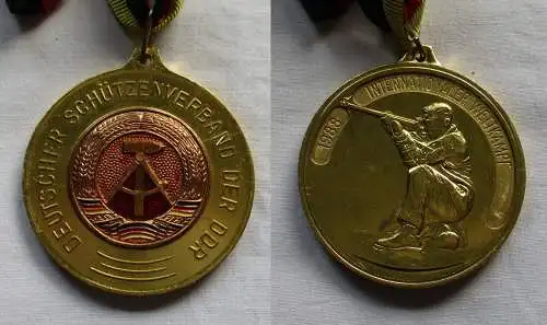DDR Medaille Internationaler Wettkampf 1988 des Schützenverband (115314)