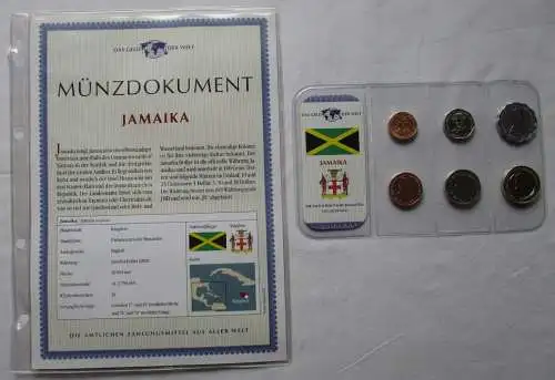 KMS Das Geld der Welt Kursmünzensätze der Welt Jamaika + Zertifikat (144795)