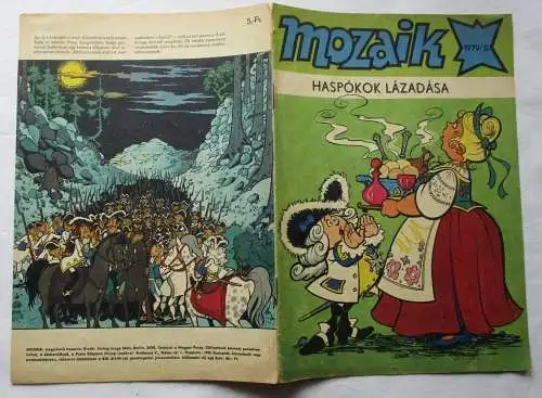 MOZAIK Mosaik Abrafaxe 1979/5 EXPORT UNGARN "Haspókok Lázadása" RAR (100631)