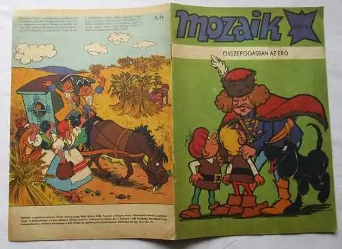 MOZAIK Mosaik Abrafaxe 1979/10 EXPORT UNGARN "Összefogásban az Erö" RAR (103668)