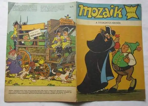 MOZAIK Mosaik Abrafaxe 1979/9 EXPORT UNGARN "A Titokzatos Idegen" RAR (103150)