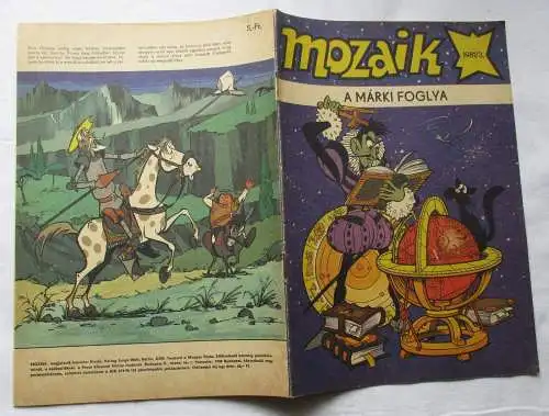 MOZAIK Mosaik Abrafaxe 1981/3 EXPORT UNGARN "A Márki Foglya" RAR (114347)