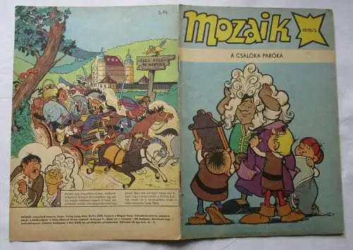 MOZAIK Mosaik Abrafaxe 1978/3 EXPORT UNGARN "A CSALÒKA PARÒKA" RAR (111680)