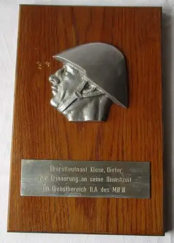 DDR NVA Ehrengeschenk Oberstleutnant Dienstbereich TLA des MB III (100520)