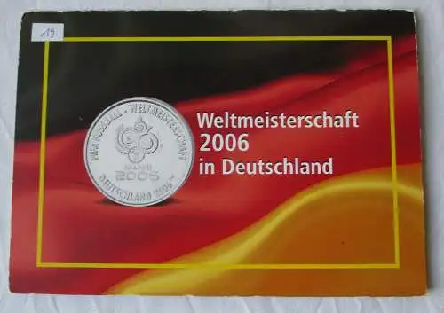 WM Medaillenset FIFA Fußball Weltmeisterschaft 2006 in Deutschland (136329)