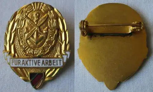 DDR GST Medaille "Für aktive Arbeit" Bartel VII Nr. 11 e (116148)